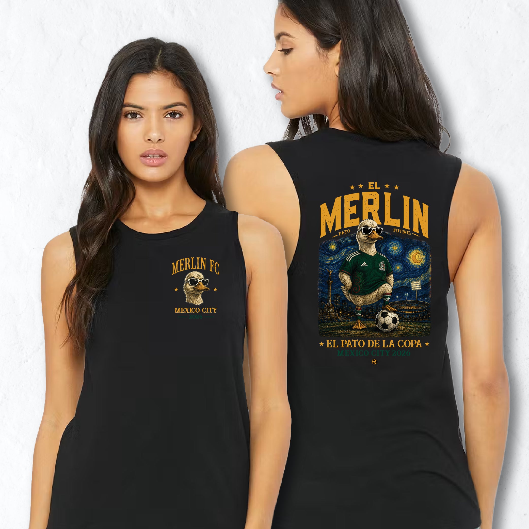 El Pato Merlin WC Ladies Tank